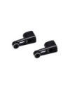 SERVO HORN ALUMINIO 24T AXIAL SCX24 SERVO ORIGINAL NEGRO (1u)