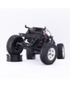 SERVO HORN ALUMINIO 24T AXIAL SCX24 SERVO ORIGINAL NEGRO (1u)