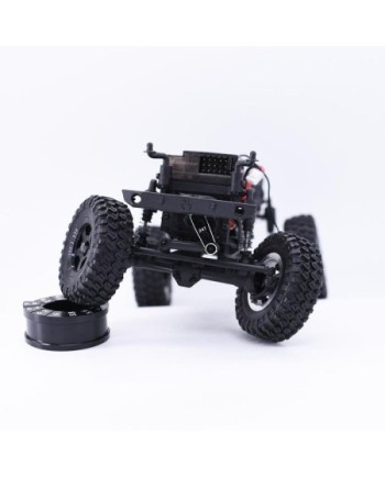 SERVO HORN ALUMINIO 24T AXIAL SCX24 SERVO ORIGINAL NEGRO (1u)