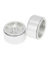 LLANTAS CNC AXIAL SCX24 ALUMINIO STARFISH-PRO BEADLOCK BLANCO (4u)