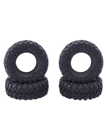 NEUMATICOS 1.0" "A" + INSERTS AXIAL SCX24 (4u)