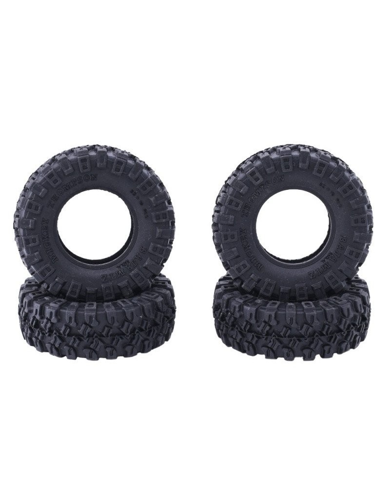 NEUMATICOS 1.0" "A" + INSERTS AXIAL SCX24 (4u)