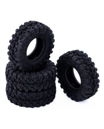 NEUMATICOS 1.0" "A" + INSERTS AXIAL SCX24 (4u)