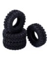 NEUMATICOS 1.0" "A" + INSERTS AXIAL SCX24 (4u)