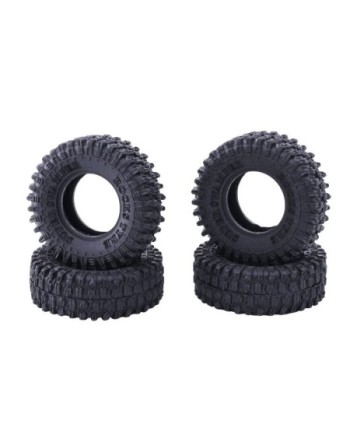 NEUMATICOS 1.0" "B" + INSERTS AXIAL SCX24 (4u)