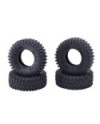 NEUMATICOS 1.0" "B" + INSERTS AXIAL SCX24 (4u)