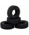 NEUMATICOS 1.0" "B" + INSERTS AXIAL SCX24 (4u)