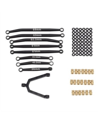 KIT TIRANTES TABICAS ALUMINIO AXIAL SCX24 90081
