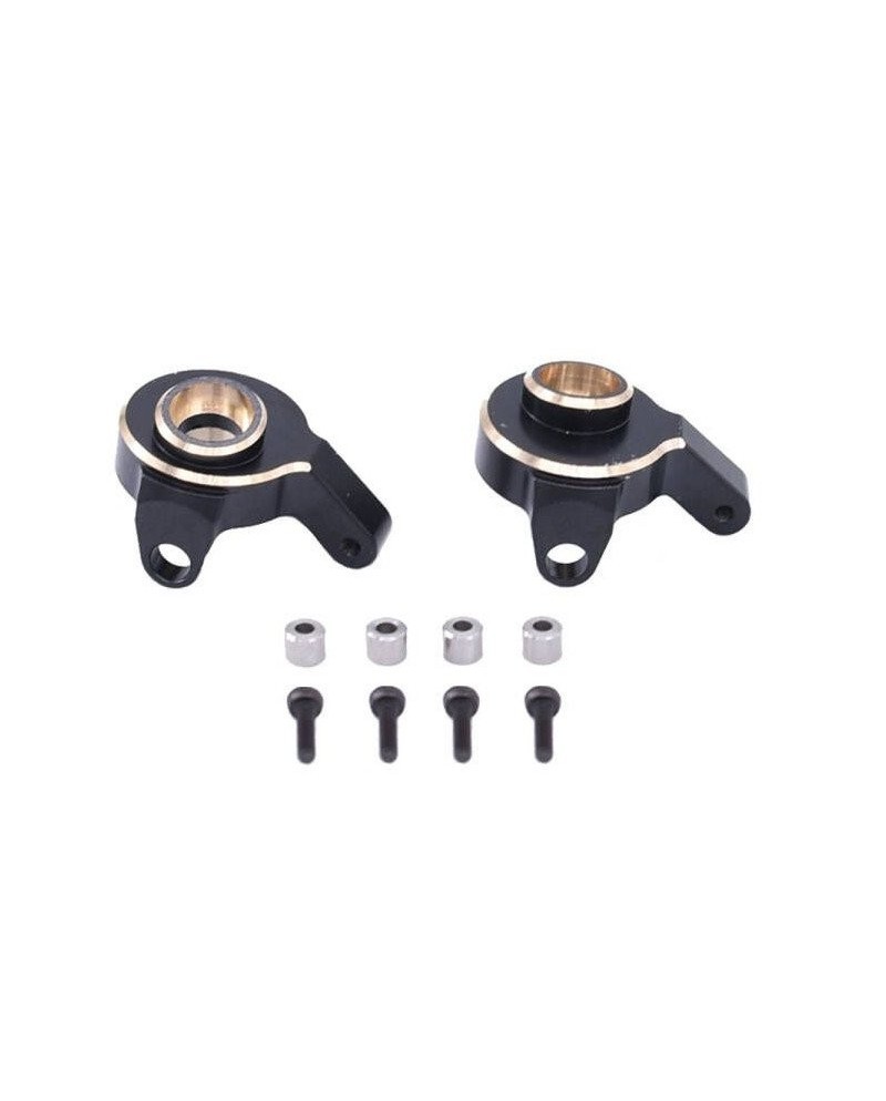 MANGUETAS PESADAS AXIAL SCX24 7G NEGRO DORADO (2u)