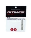 PISTONES AMORTIGUADOR CONICOS 16mm ROJOS (8x1,2mm) (2u.)