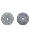 PISTONES AMORTIGUADOR CONICOS 16mm GRIS (6x1,4mm) (2u.)