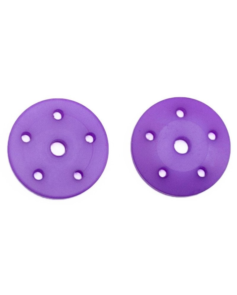 PISTONES AMORTIGUADOR CONICOS 16mm MORADO (5x1,5mm) (2u.)