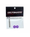 PISTONES AMORTIGUADOR CONICOS 16mm MORADO (5x1,5mm) (2u.)