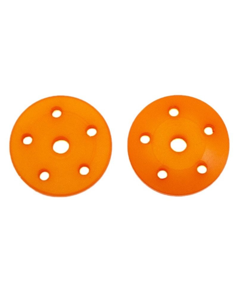 PISTONES AMORTIGUADOR CONICOS 16mm NARANJA (5x1,6mm) (2u.)