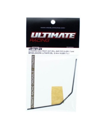 BARRA ESTABILIZADORA ULTIMATE DEL. 2,4mm MUGEN, ASSOCIATED, XRAY (1u.)