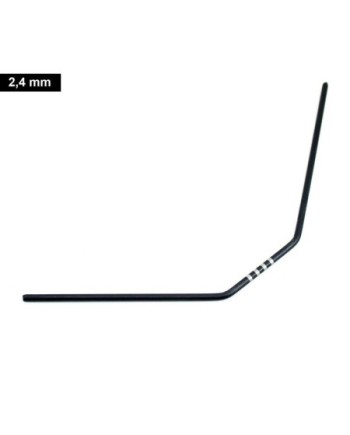BARRA ESTABILIZADORA ULTIMATE DEL. 2,4mm MUGEN, ASSOCIATED, XRAY (1u.)