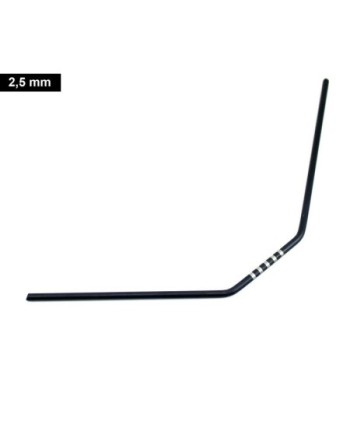 BARRA ESTABILIZADORA ULTIMATE DEL. 2,5mm MUGEN, ASSOCIATED, XRAY (1u.)