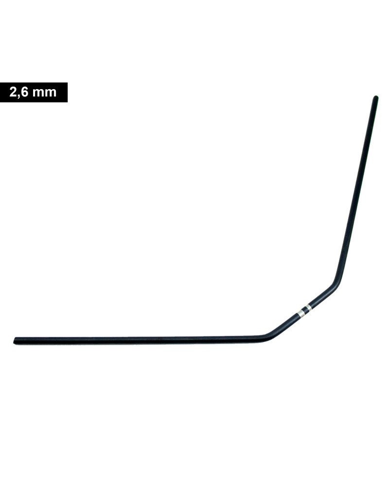 BARRA ESTABILIZADORA ULTIMATE TRAS. 2,6mm MUGEN, ASSOCIATED, XRAY (1u.)