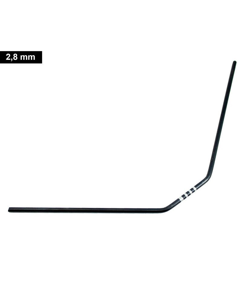 BARRA ESTABILIZADORA ULTIMATE TRAS. 2,8mm MUGEN, ASSOCIATED, XRAY (1u.)