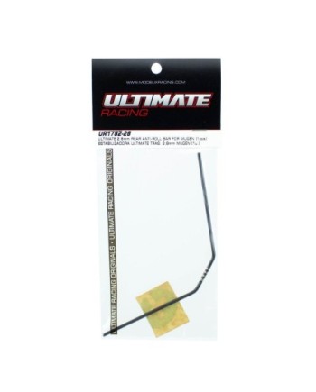 BARRA ESTABILIZADORA ULTIMATE TRAS. 2,8mm MUGEN, ASSOCIATED, XRAY (1u.)