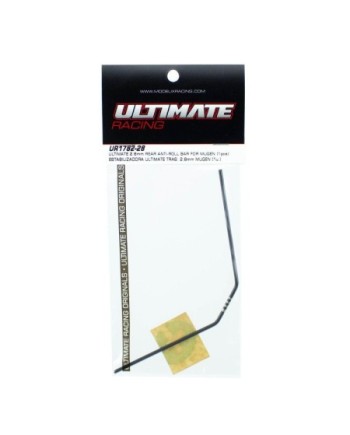 BARRA ESTABILIZADORA ULTIMATE TRAS. 2,8mm MUGEN, ASSOCIATED, XRAY (1u.)