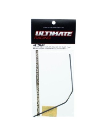 BARRA ESTABILIZADORA ULTIMATE TRAS. 2,9mm MUGEN, ASSOCIATED, XRAY (1u.)