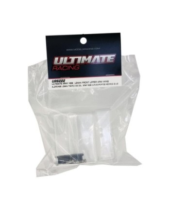 ALERONES LEXAN TRAPECIOS DEL. XRAY XB8 CON SOPORTES NEGROS (2+2)