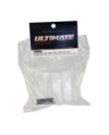 ALERONES LEXAN TRAPECIOS DEL. XRAY XB8 CON SOPORTES NEGROS (2+2)
