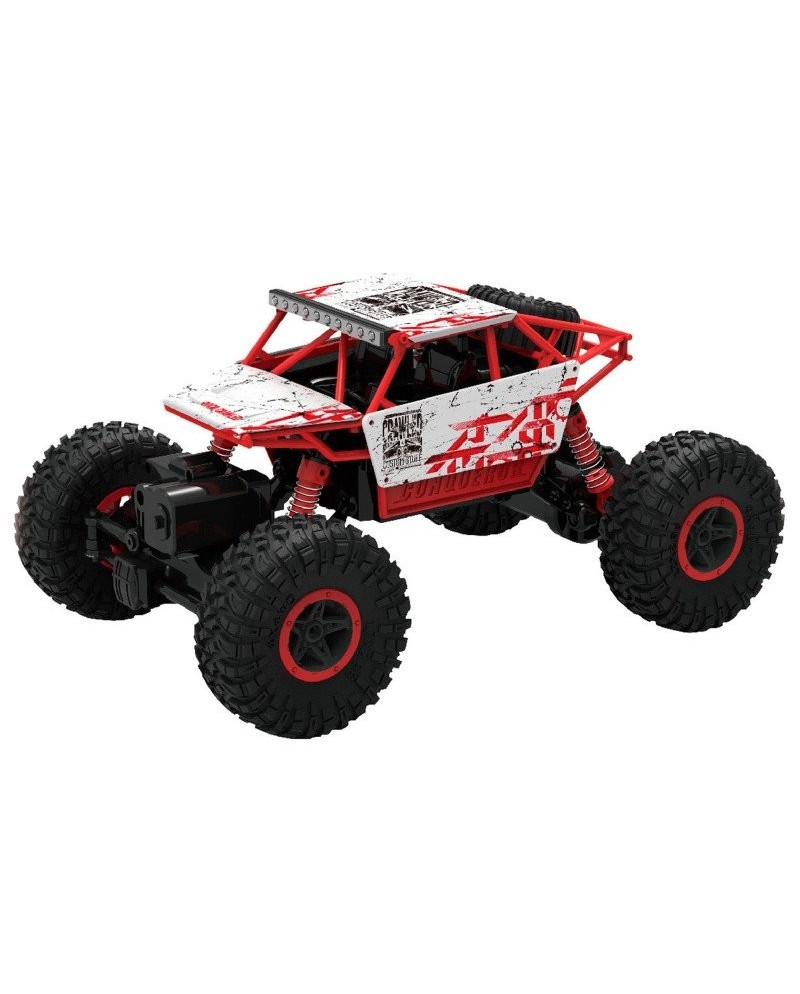 CRAWLER 1/18 4WD CON BATERIA 4.8v. NiCd ROJO