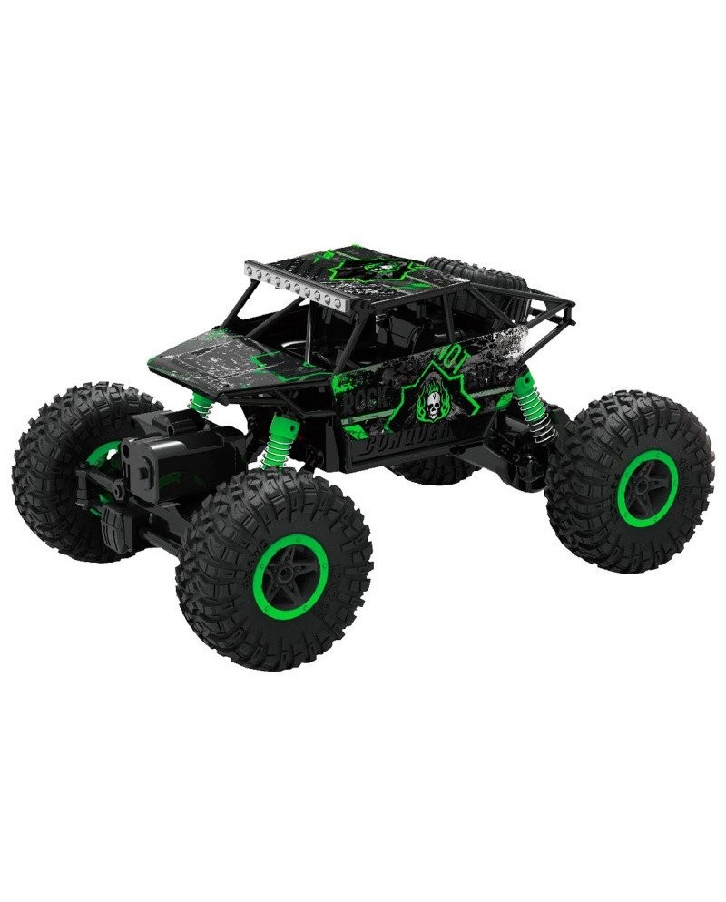 CRAWLER 1/18 4WD CON BATERIA 4.8v. NiCd VERDE