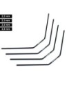 SET BARRAS ESTABILIZADORAS ULTIMATE DELANTERAS  MUGEN, ASSOCIATED, XRAY (4u)