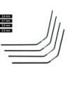 SET BARRAS ESTABILIZADORAS ULTIMATE TRASERAS MUGEN, ASSOCIATED, XRAY (4u)