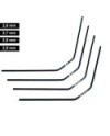 SET BARRAS ESTABILIZADORAS ULTIMATE TRASERAS MUGEN, ASSOCIATED, XRAY (4u)
