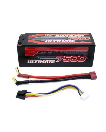BATERÍA ULTIMATE GRAFENO HV LiPo STICK 15,2 v. 7500 mAh 120C CONEXION 5mm