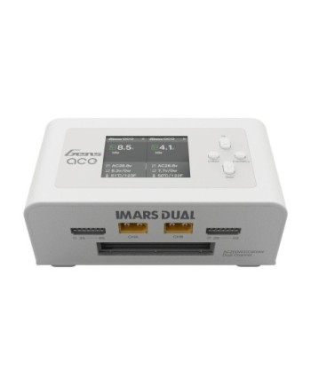 CARGADOR GENS ACE 200W DUAL WHITE-EU-GEA200WDUAL-EW
