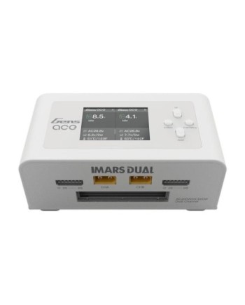 CARGADOR GENS ACE 200W DUAL WHITE-EU-GEA200WDUAL-EW