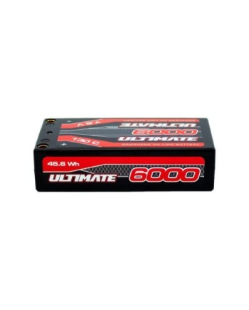 BATERÍA ULTIMATE GRAFENO HV LiPo SHORTY 7.6v. 6000mAh 130C CONEXION 5mm