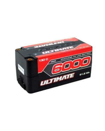 BATERÍA ULTIMATE GRAFENO HV LiPo SHORTY 15.2v. 6000mAh 130C CONEXION 5mm