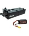 COMBO CAJA ARRANCADORA UNIVERSAL RC PARTS CON BATERIA 14.8V 2500mAh 20C ULTIMATE RACING.