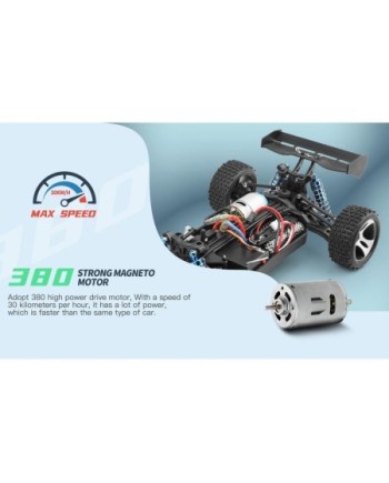 COCHE ELECTRICO RTR 1/18 BUGGY SPORT 4WD 2.4GHZ - WLTOYS 184011