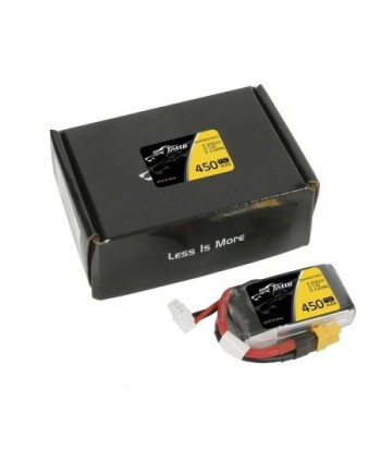 TATTU FUNFLY SERIES 450 mAh 7.4V 75C 2S1P WITH XT30-TAA4502S75XT3