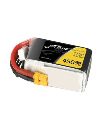 TATTU FUNFLY SERIES 450 mAh 14.8V 75C 4S1P WITH XT30-TAA4504S75XT3