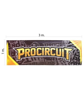 BANNER PROCIRCUIT 3x1m.