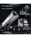 VOLQUETE HUINA HU1536 PRO 1/14 SEMI METALICO 2.4G 13CH