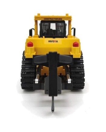 BULLDOZER EXCAVADORA CON ORUGA Y ESCARIFICADORA HUINA1554 1/16 2.4GHZ.