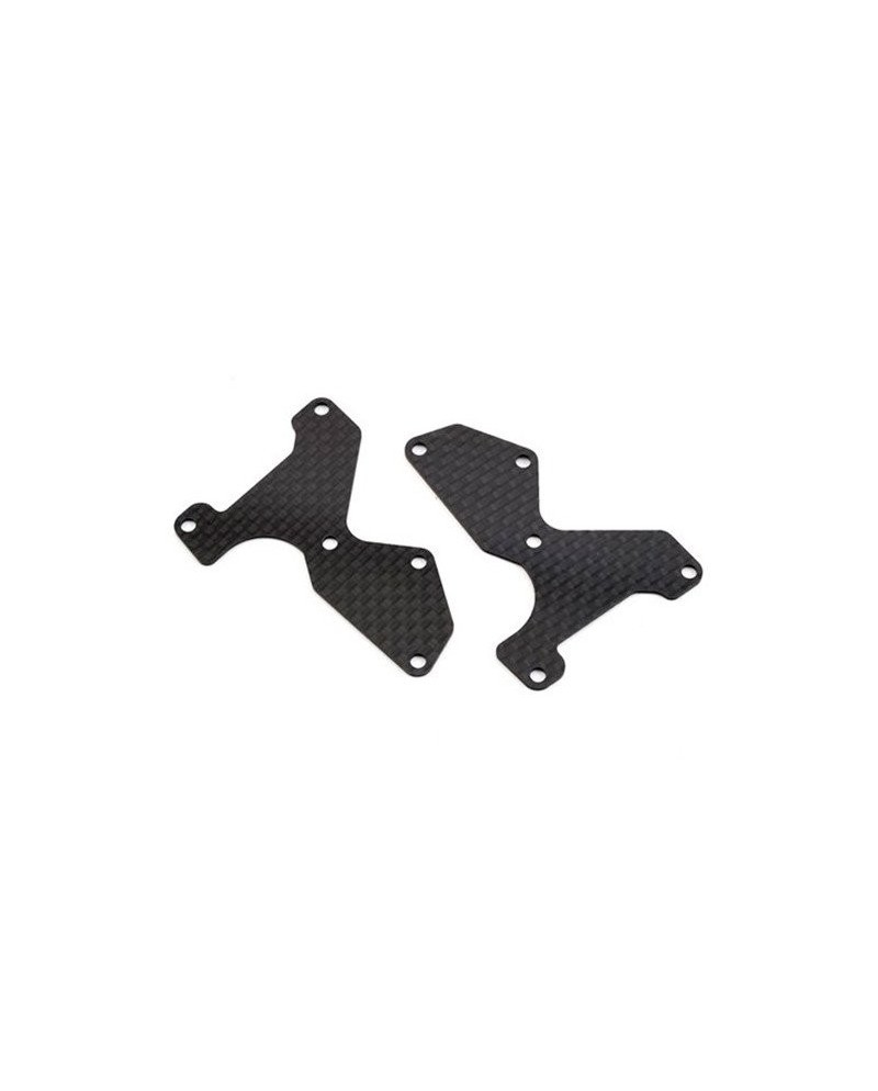 PLACA CARBONO TRAPECIO DEL. MBX8/8R (1mm) (2u.)