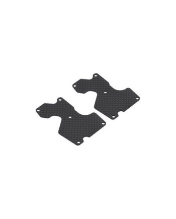 PLACA CARBONO TRAPECIO TRAS. MBX8 (1mm) (2u.)