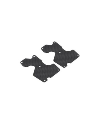 PLACA CARBONO TRAPECIO TRAS. MBX8 (1mm) (2u.)