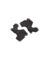 PLACA CARBONO TRAPECIO TRAS. MBX8 (1,2mm) (2u.)