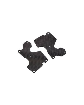 PLACA CARBONO TRAPECIO TRAS. MBX8 (1,2mm) (2u.)